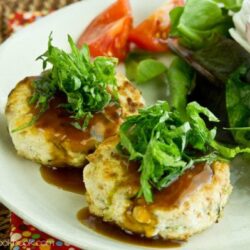 Chicken & Tofu Hamburger Steak II