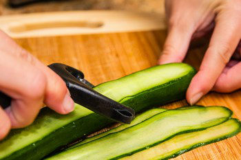 Cucumber Wrapped Sushi 1