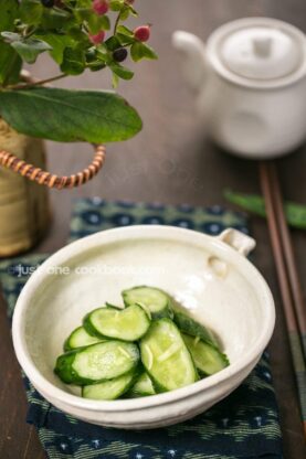 Pickled Cucumbers | JustOneCookbook.com