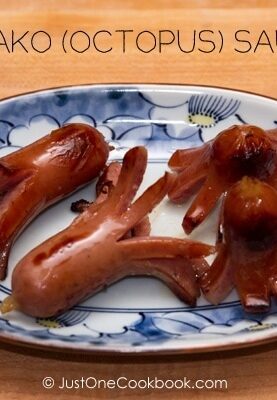 Octopus Sausage | JustOneCookbook.com