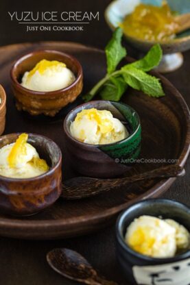 Yuzu Ice Cream | Easy Japanese Recipes at JustOneCookbook.com
