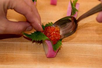 Kamaboko with Salmon Roe 4