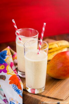 Mango Coconut Smoothie | Easy Japanese Recipes at JustOneCookbook.com