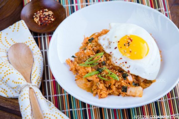 Kimchi Fried Rice | Easy Japanese Recipes at JustOneCookbook.com
