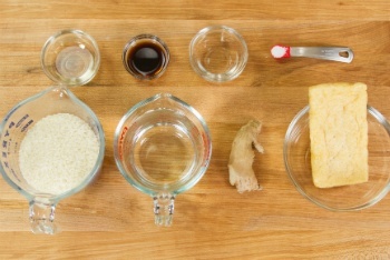 Ginger Rice Ingredients