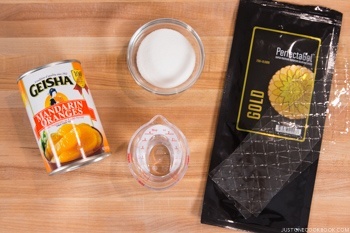 Orange Jelly Ingredients