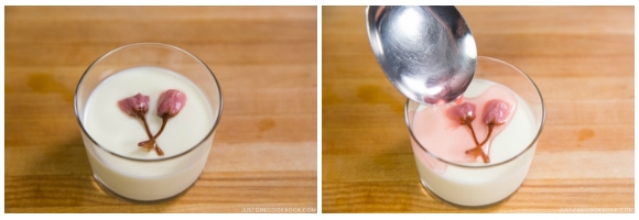 Cherry Blossom Milk Pudding 15