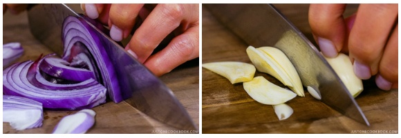 Easy Wafu Pasta with Shrimp and Asparagus 1