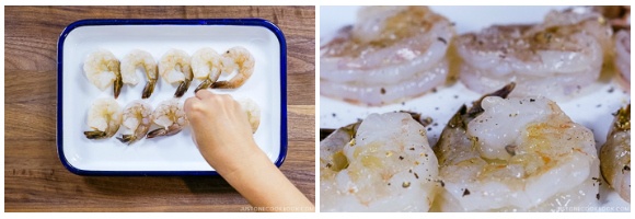 Easy Wafu Pasta with Shrimp and Asparagus 3