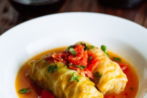 Japanese Stuffed Cabbage Rolls