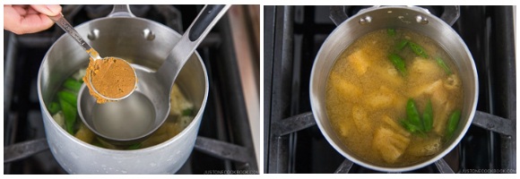 Vegetable Miso Soup 20