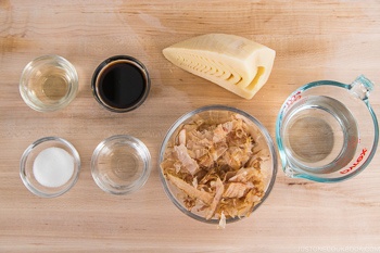 Simmered Bamboo Shoots Ingredients