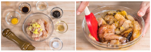 Chinese-style Chicken Karaage Donburi 4