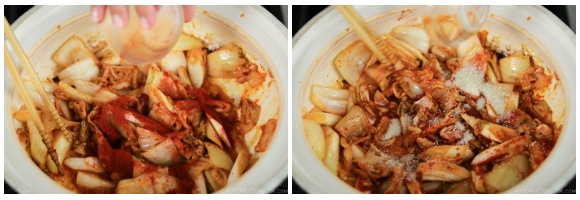 Kimchi Gyoza Nabe 12