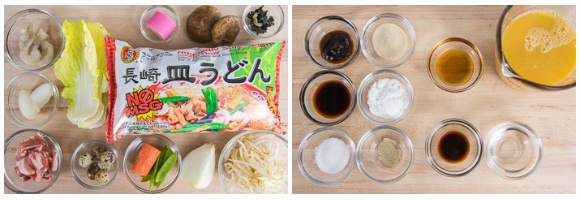 Sara Udon Ingredients