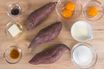 Japanese Sweet Potato Ingredients