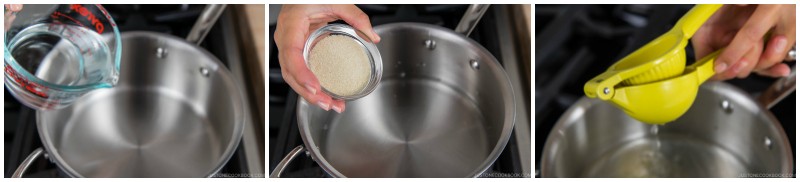 Simmered Sweet Potatoes with Lemon 3