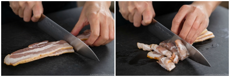 Creamy Mushroom Bacon Spaghetti 2