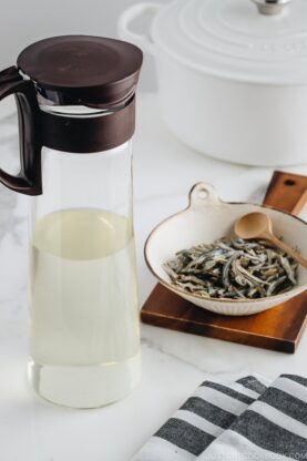 Iriko Dashi - Japanese Soup Stock in the bottle.