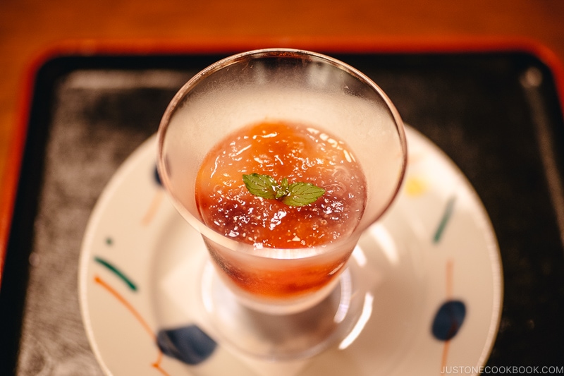 Mizugashi 水菓子 - Kaiseki Ryori: The Art of the Japanese Refined Multi-course Meal | www.justonecookbook.com