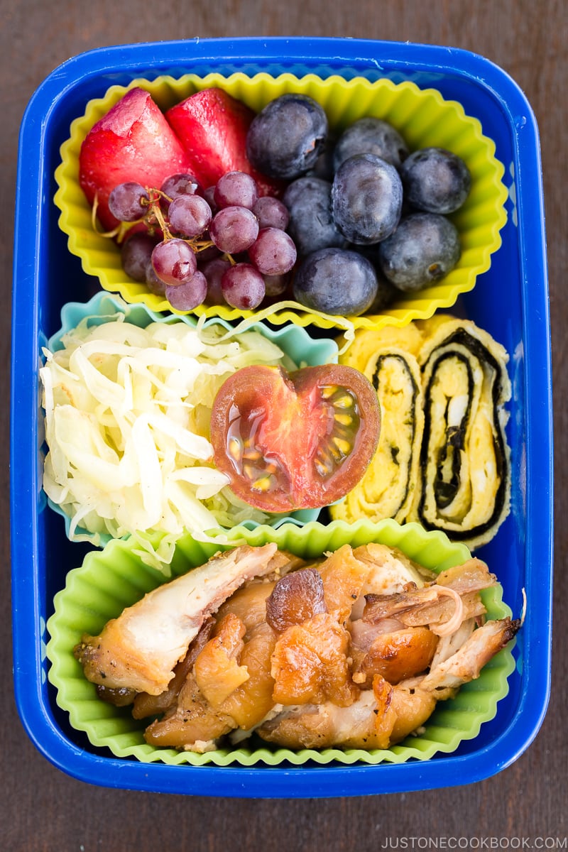 Honey Soy Sauce Chicken Bento