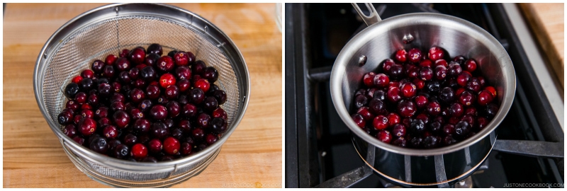 Easy Orange Ginger Cranberry Sauce 1