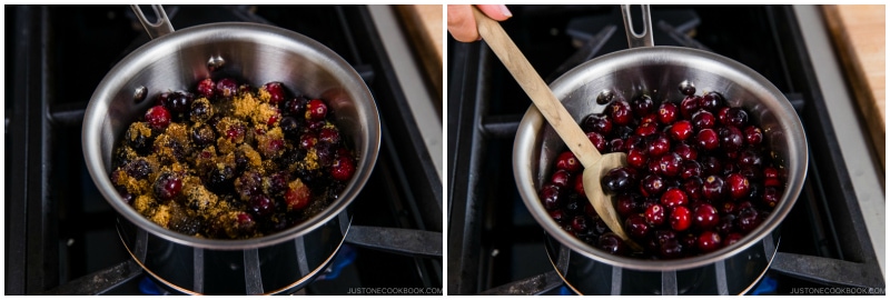 Easy Orange Ginger Cranberry Sauce 6