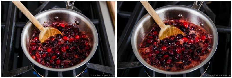 Easy Orange Ginger Cranberry Sauce 7
