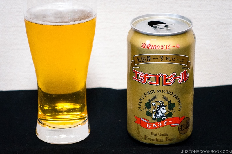 Echigo Beer - Japanese Beer Guide (Big Beer + Craft Beer) | www.justonecookbook.com 