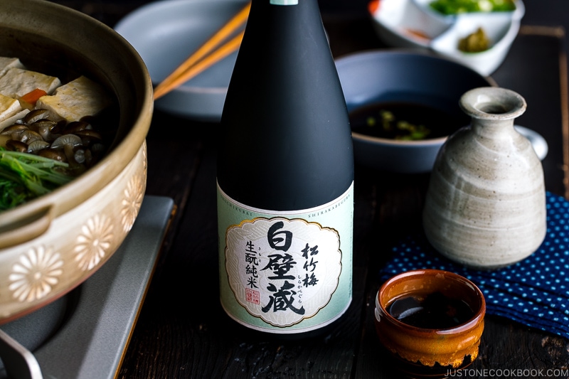 Sake bottle and Tokkuri.