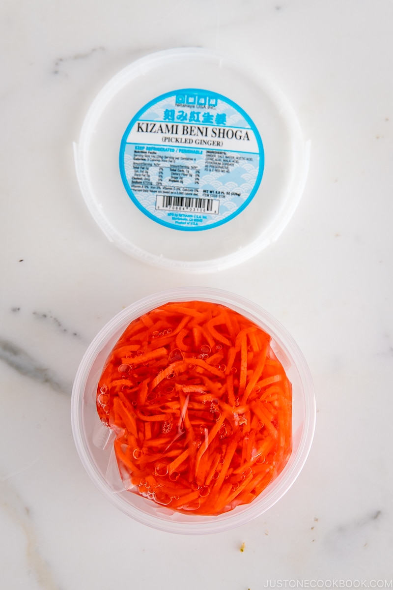 Kizami Beni Shoga (Pickled Ginger) | Easy Japanese Recipes at JustOneCookbook.com