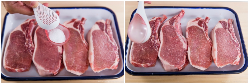 Kurobuta Pork Chops with Yuzu Kosho 1