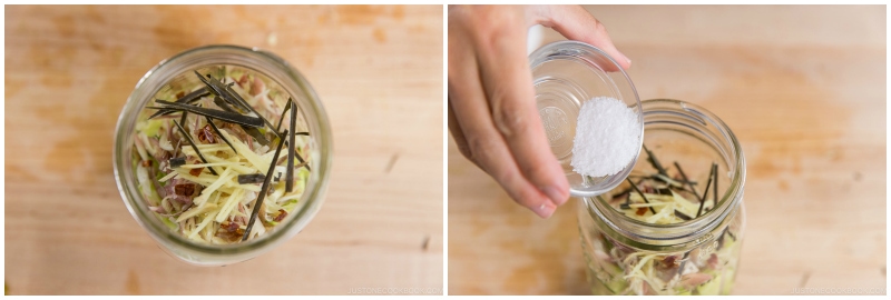 Pickled Cucumbers with Myoga 7