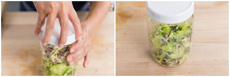 Pickled Cucumbers with Myoga 8