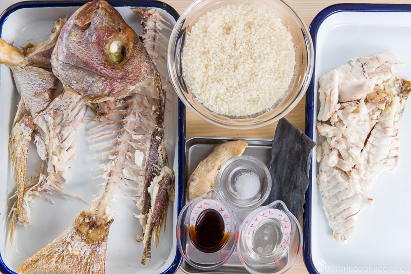 Tai Meshi Ingredients