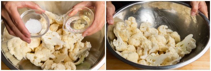 Roasted Miso Garlic Cauliflower 7