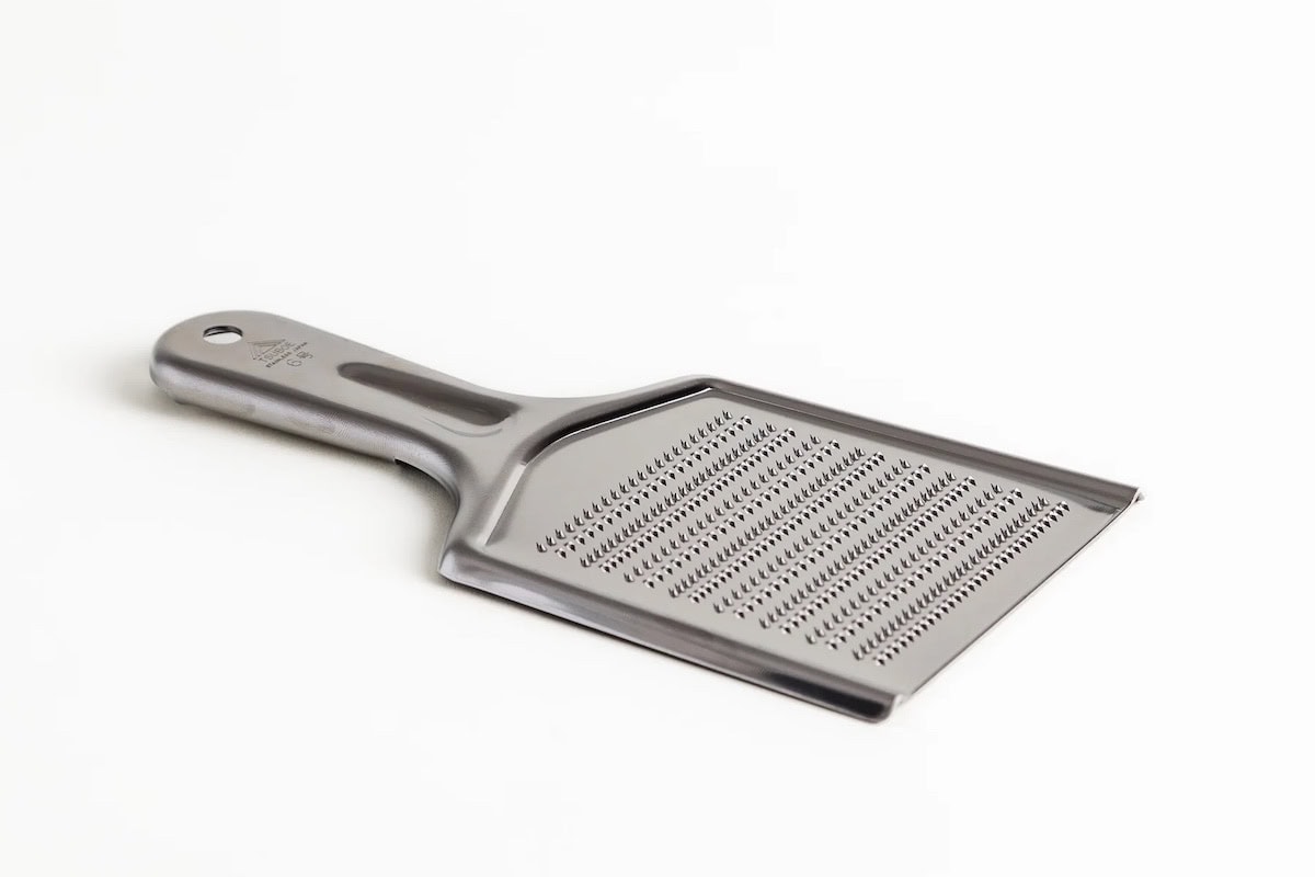 JOC Goods stainless steel grater.