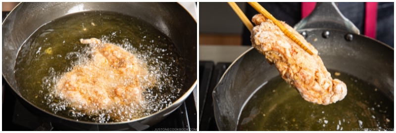 Fried Chicken with Scallion Soy Sauce 12