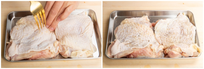 Fried Chicken with Scallion Soy Sauce 3