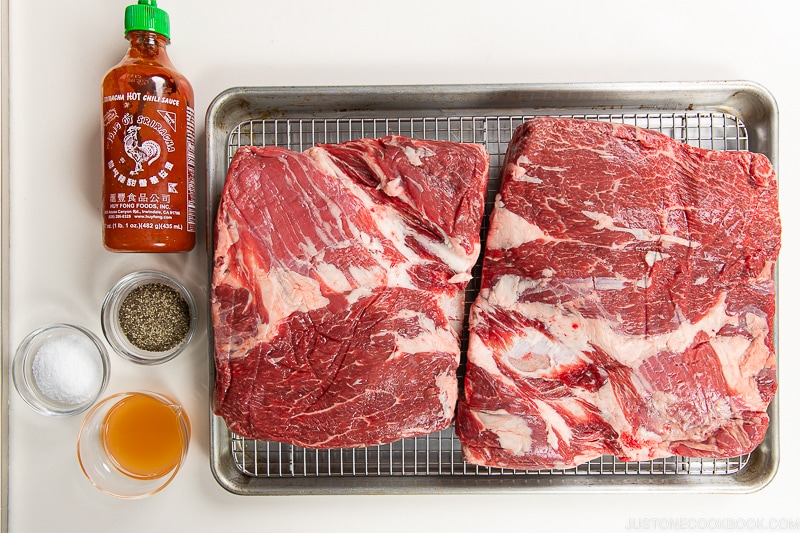 Smoked Beef Ribs Ingredients