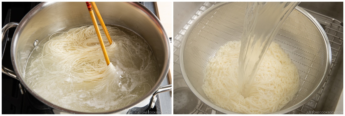 Japanese Cold Somen Noodles 5