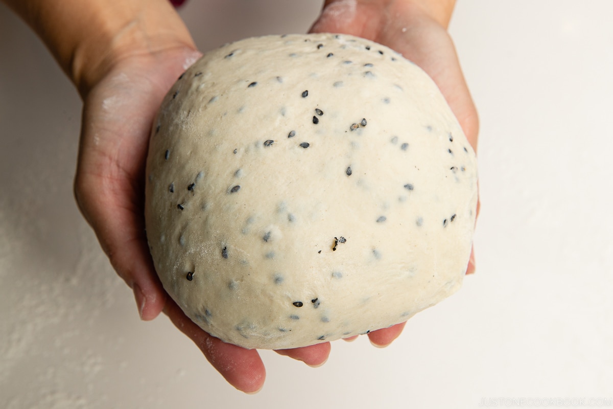 Black Sesame Shokupan-step by step-72