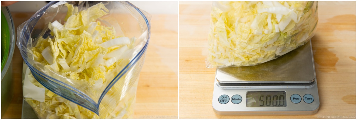 Napa Cabbage Pickles 2