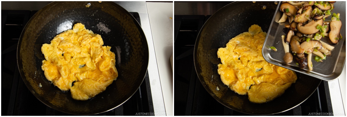 Stir-Fried Mushrooms and Eggs 10