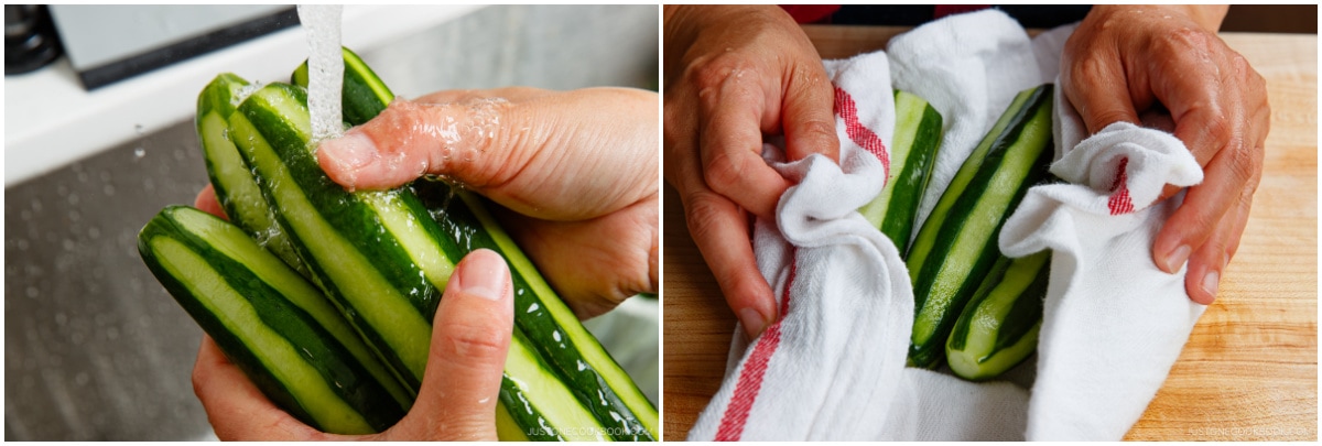 Cucumber on a stick 7