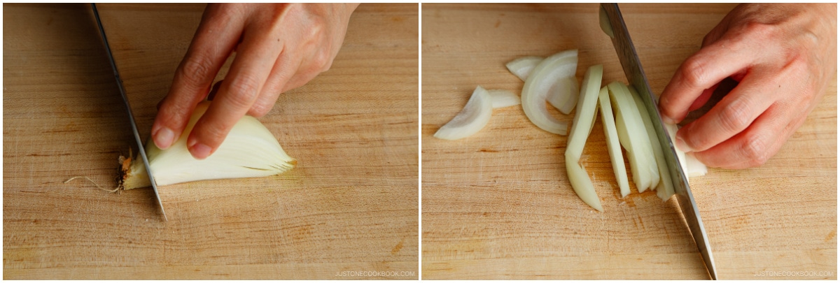 Cabbage and Onsen Tamago Miso Soup 1
