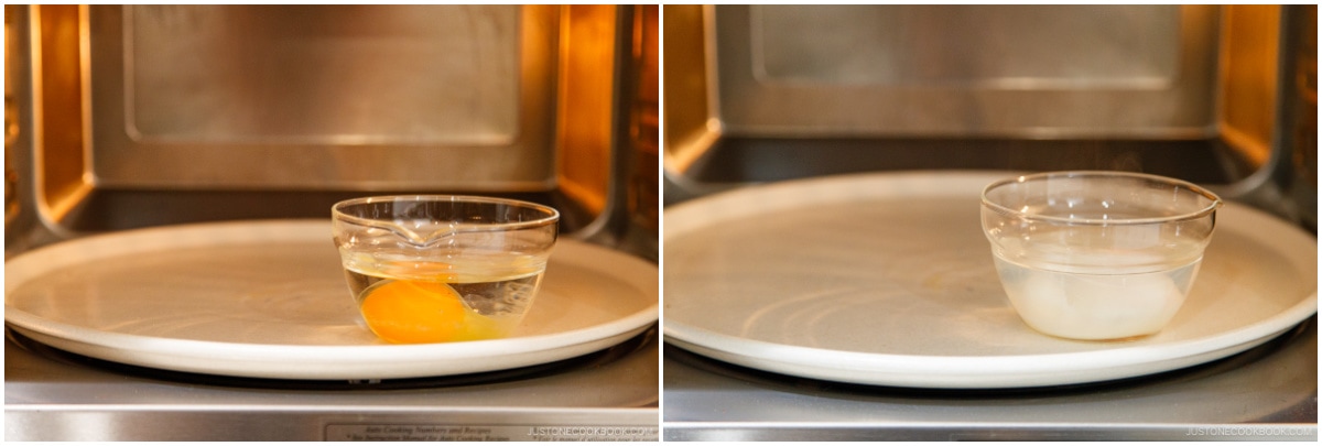 Microwave Onsen Tamago 3