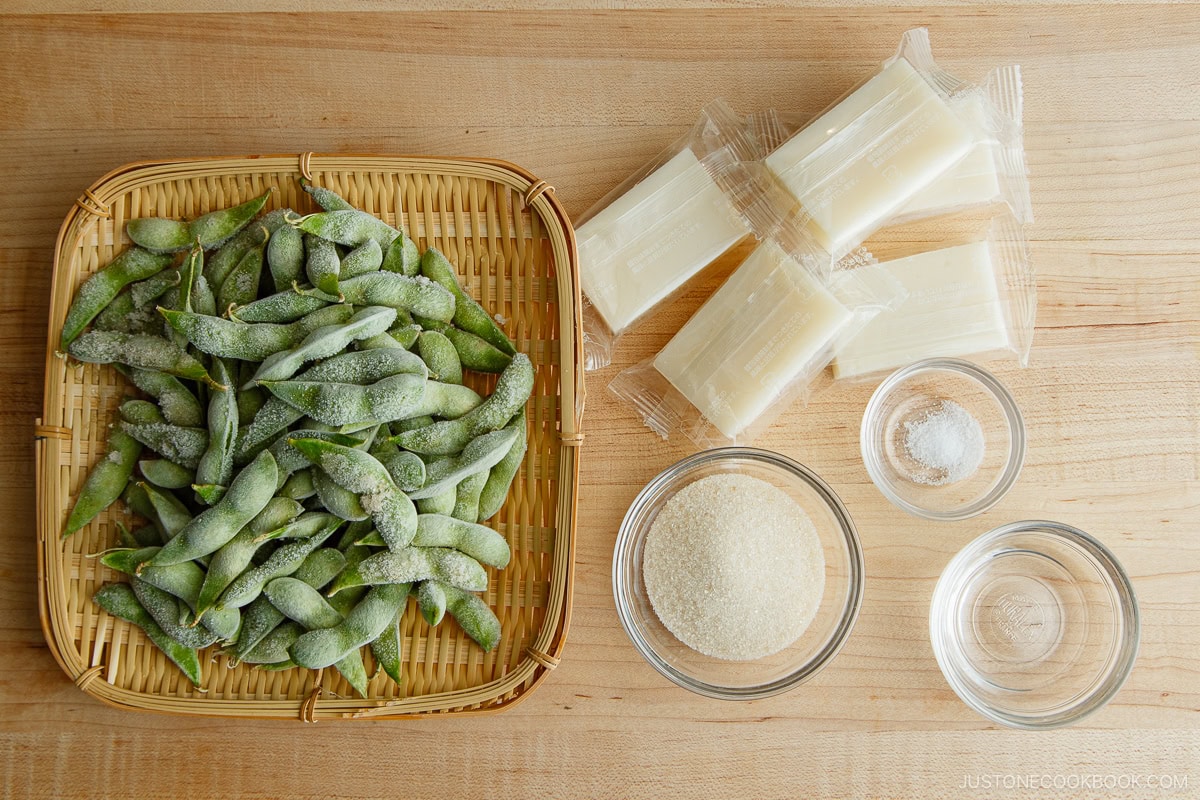 Zunda Mochi Ingredients