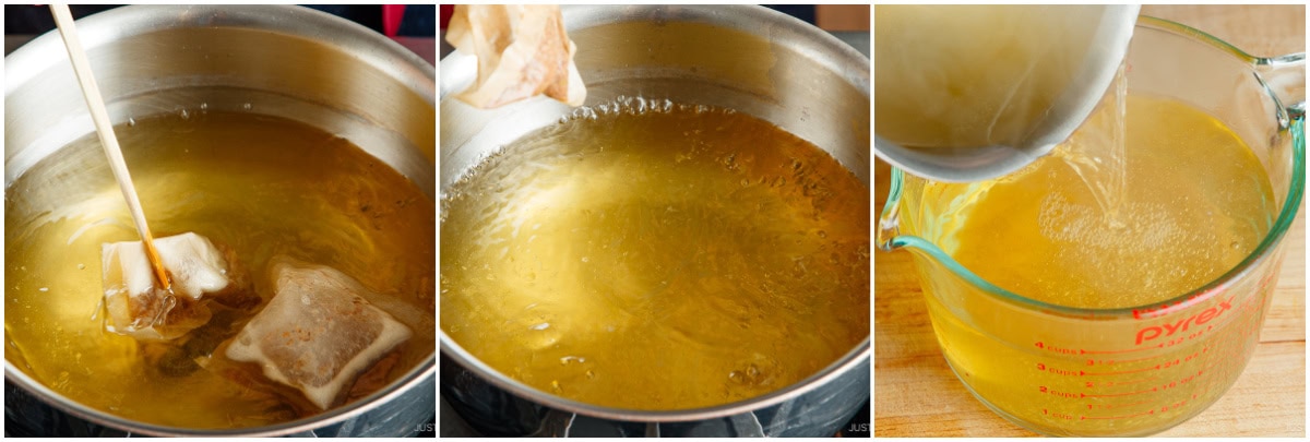 Bacon and Corn Miso Soup 2