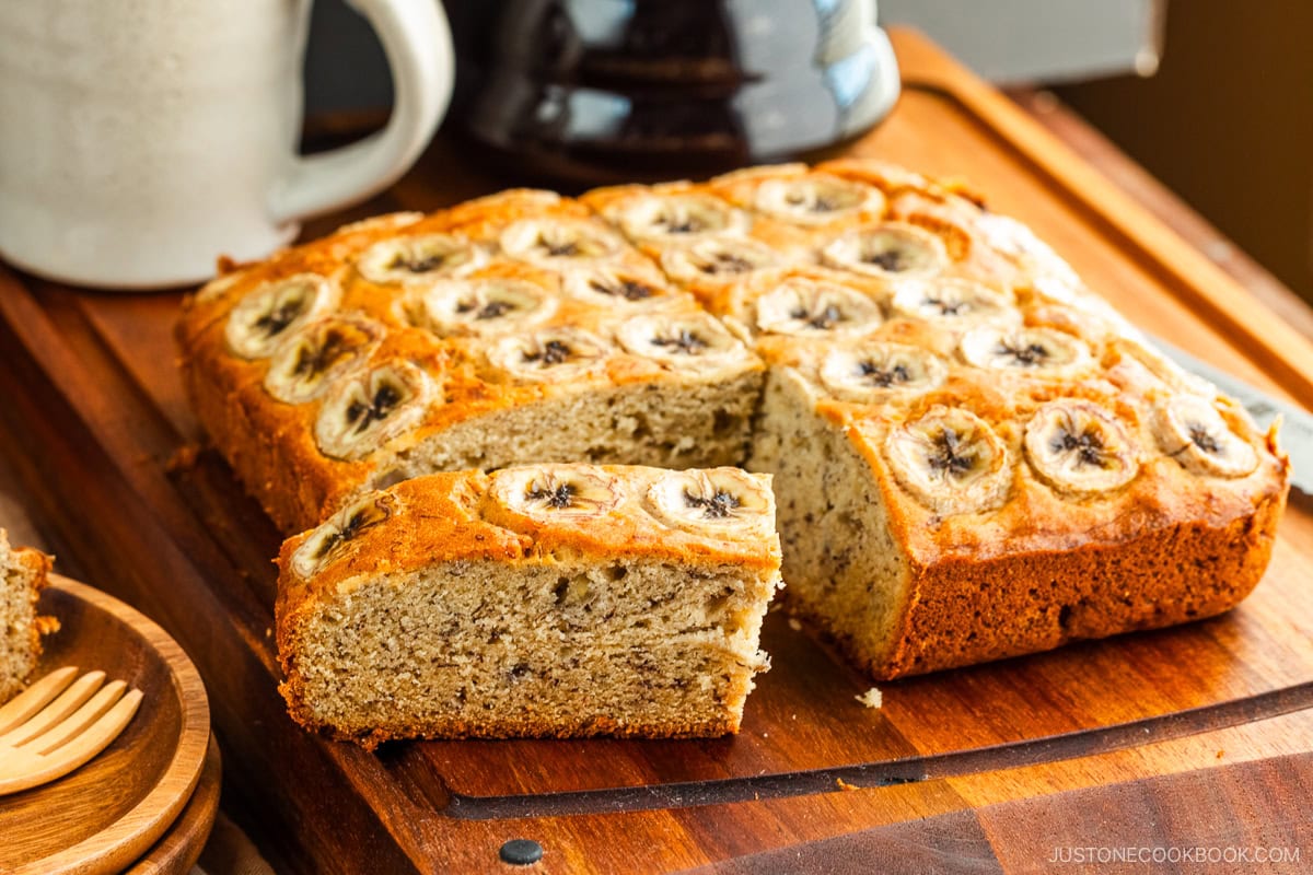 Banana Bread on a cutting board